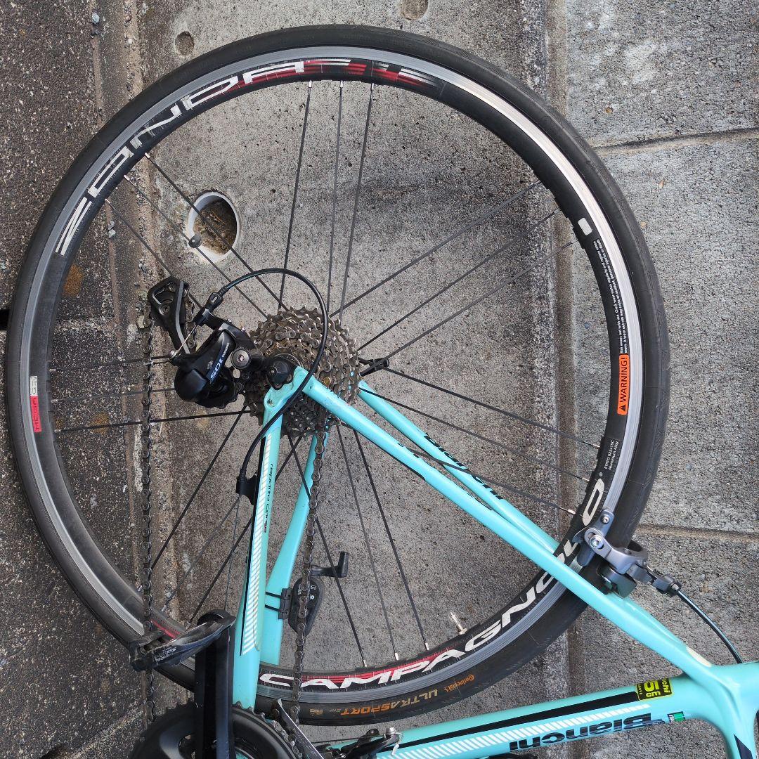 ビアンキ　インテンソ　2016モデル　55サイズ 105コンポ　ホイールゾンダ！