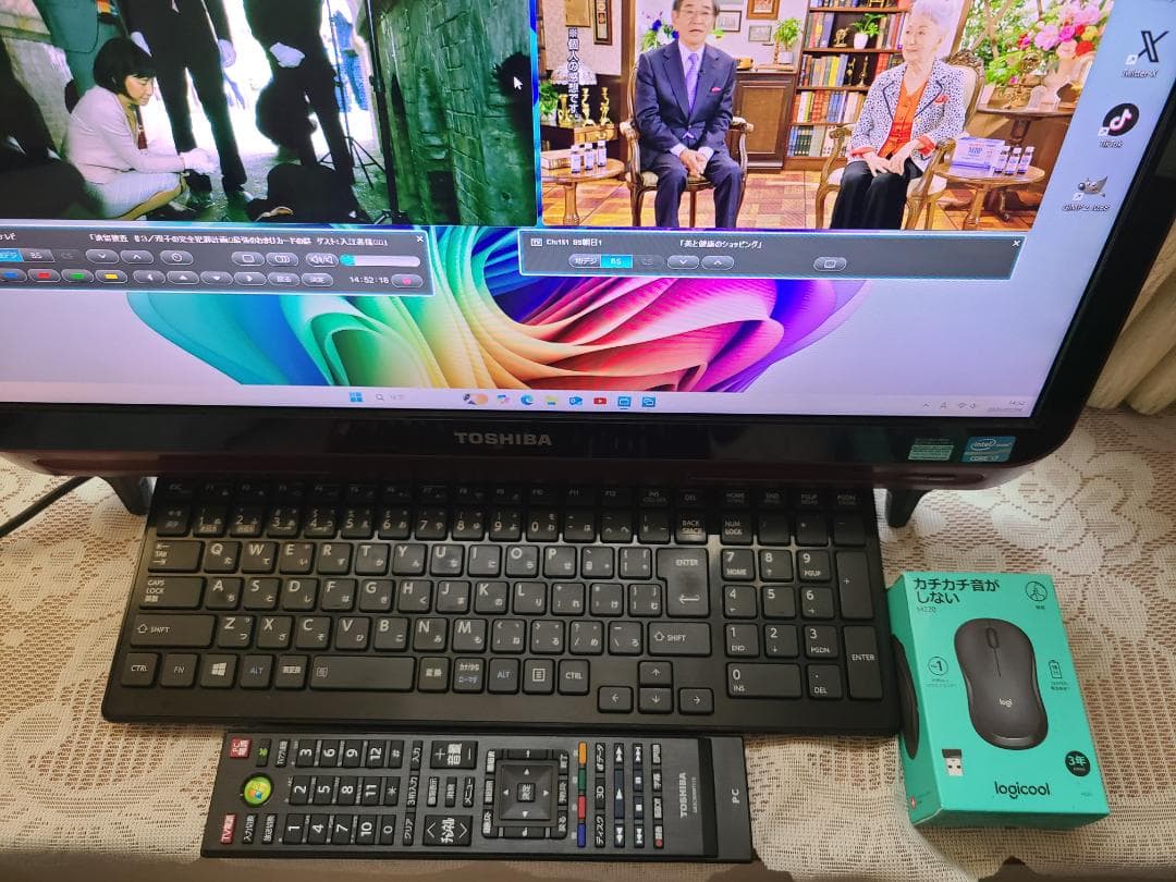 東芝TVPC BSCS地デジW視聴OK Corei7 3TB HDD 16GB