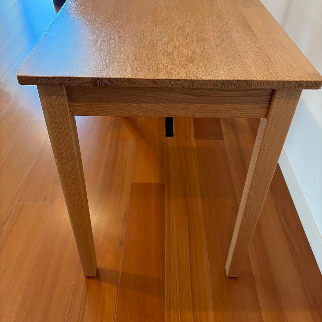 【美品】無印良品　木製デスク　オーク材　学習机　デスク