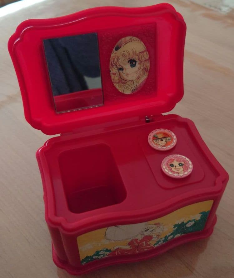 キャンディキャンディ オルゴール 赤 (指輪付き)