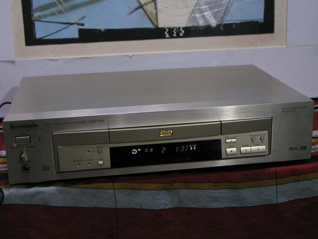 ★パナソニック製DVD・ＣＤプレーヤー、DVＤ-Ａ700