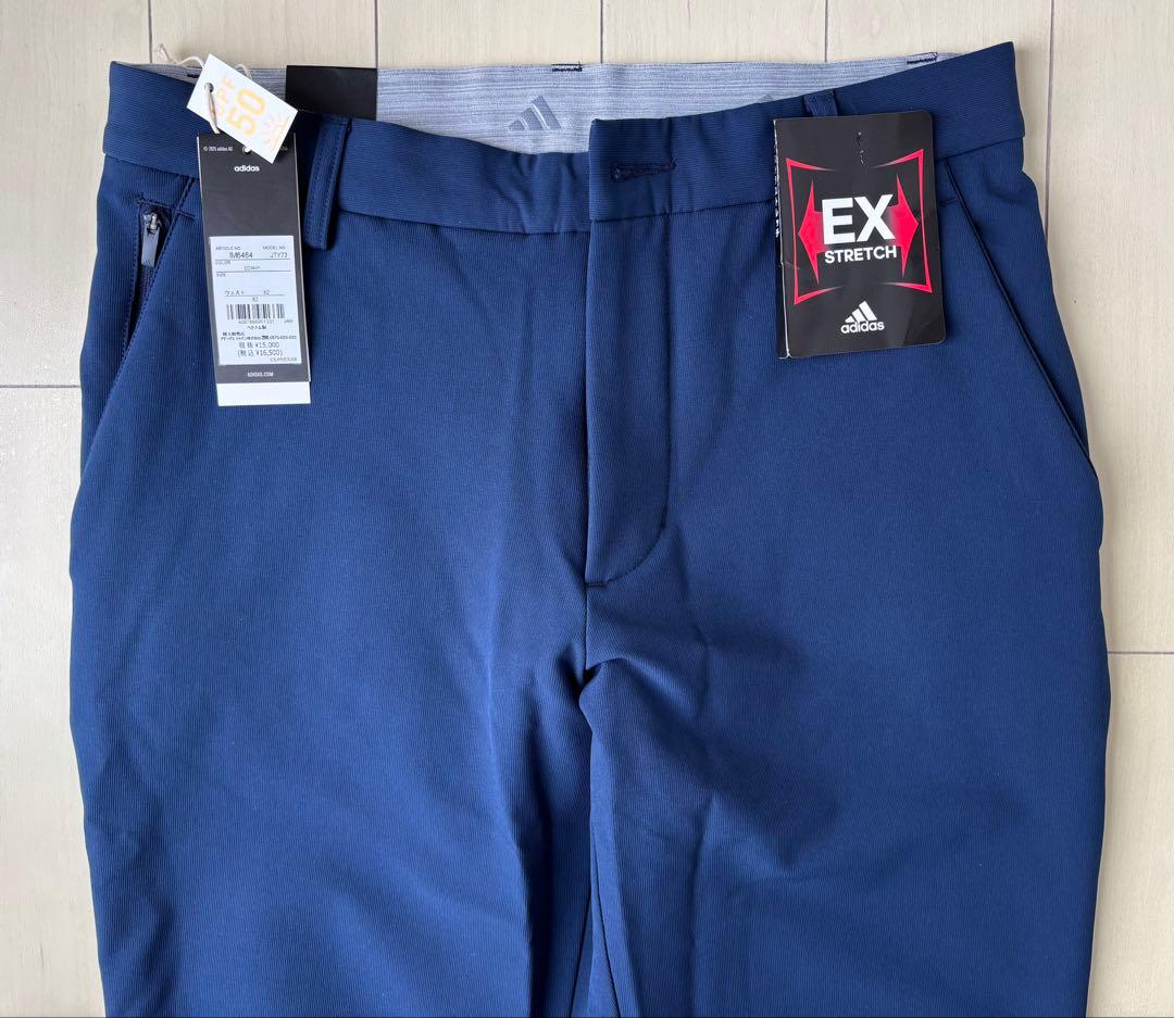 adidas WIND.RDY ゴルフパンツ ネイビー　82
