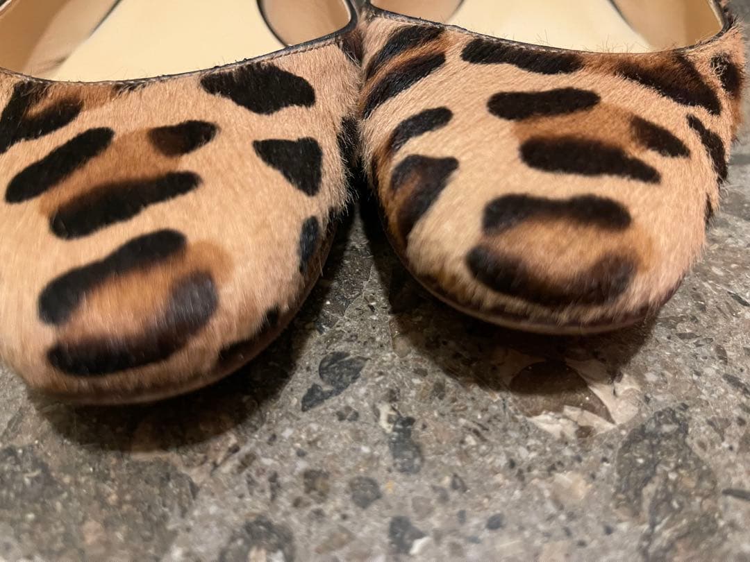 FRANCESCO RUSSO フランチェスコルッソ レオパードフラット