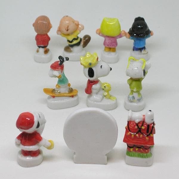 Snoopy（スヌーピー）のフェーヴ／全10個／2001年／ポースレン製