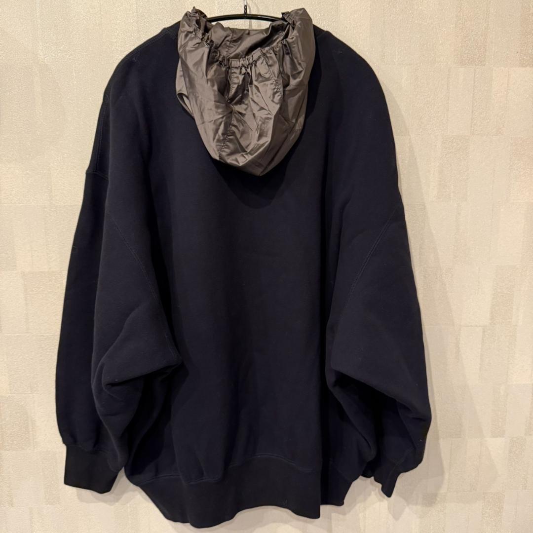 kolor　20aw　裏起毛レイヤードスウェット　美品