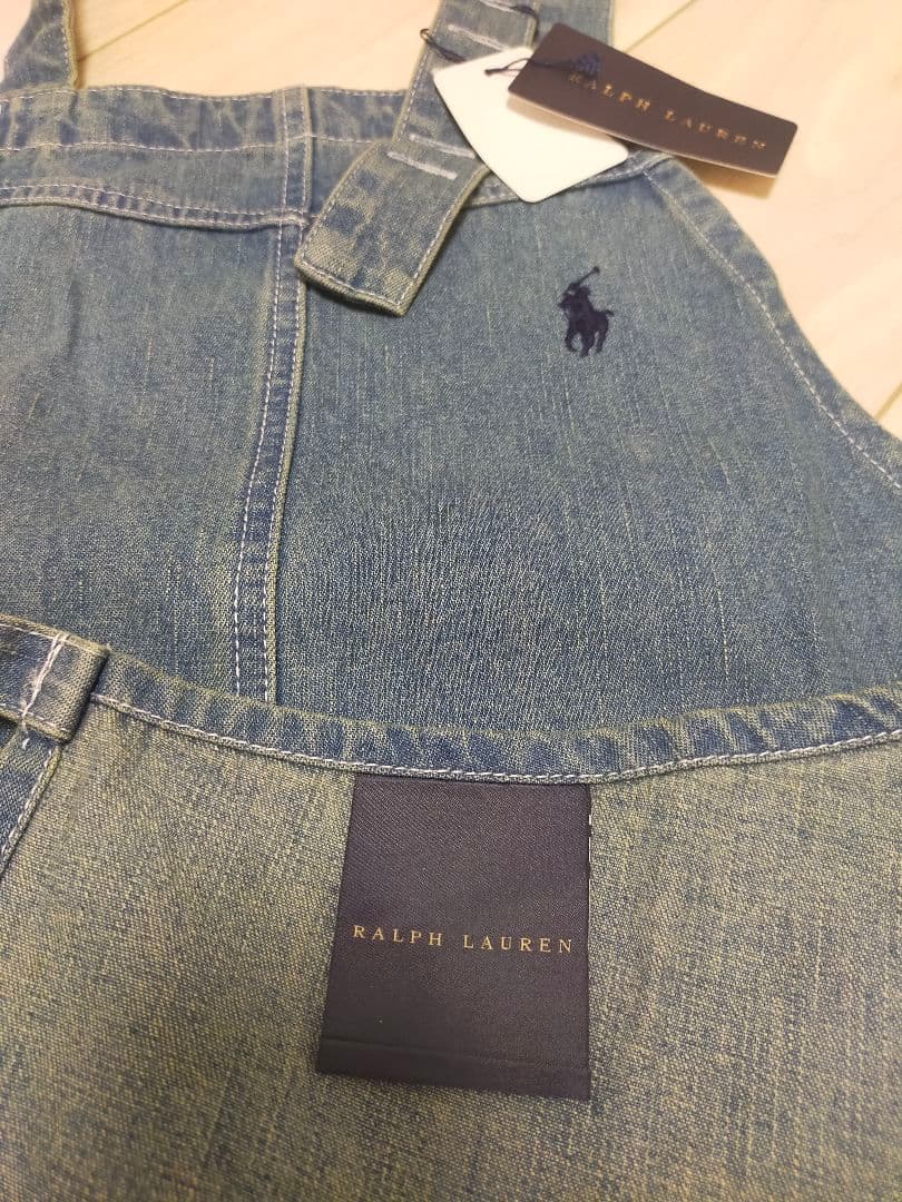 エプロン　デニム　ラルフローレン　Ralph Lauren 　ユニセックス