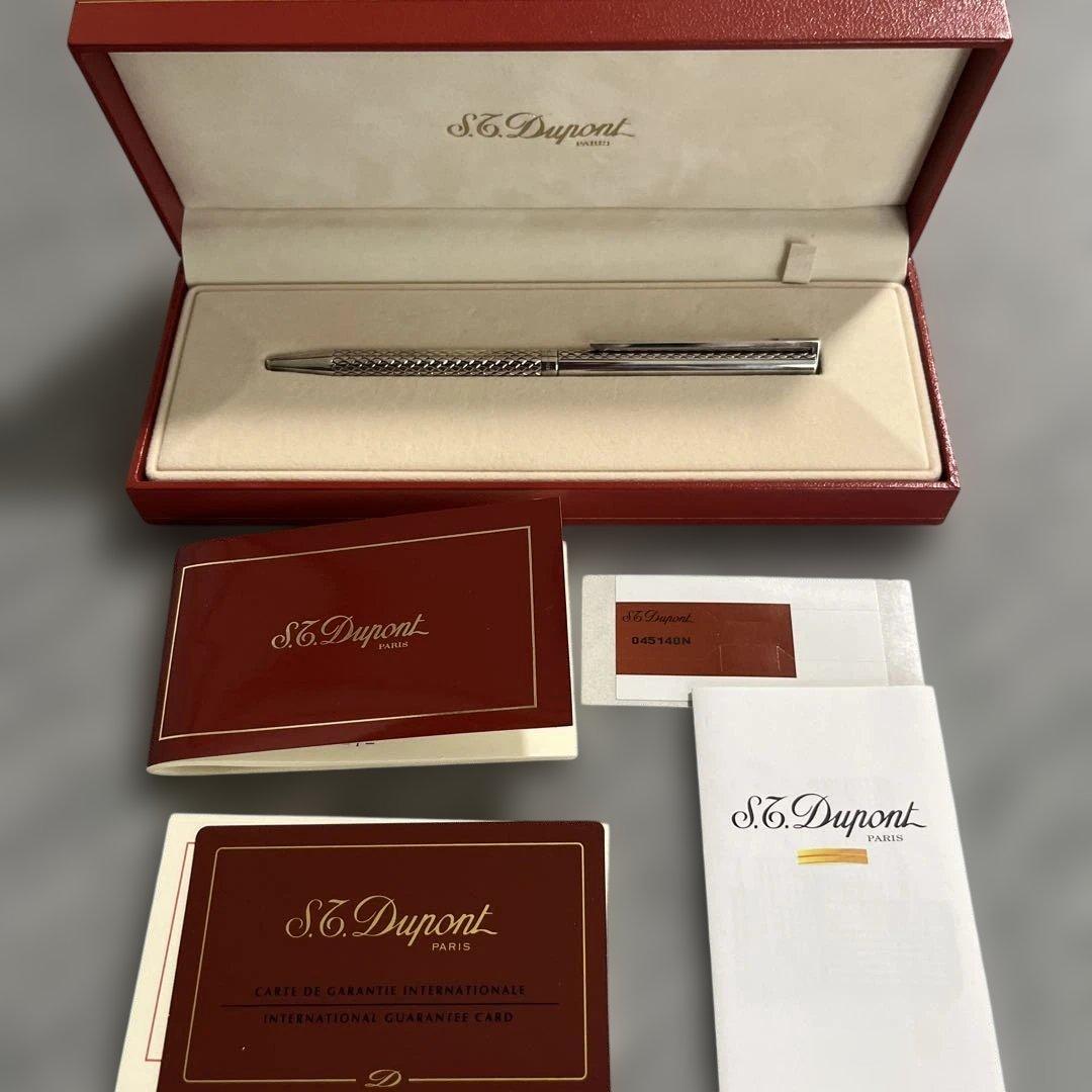 S.T. Dupont シルバーボールペン