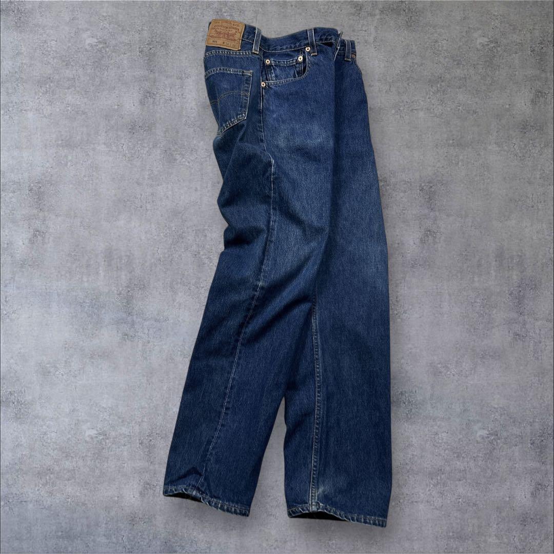 90s-00s USA製 最終期 501 ボタン裏553 サンベニート W34