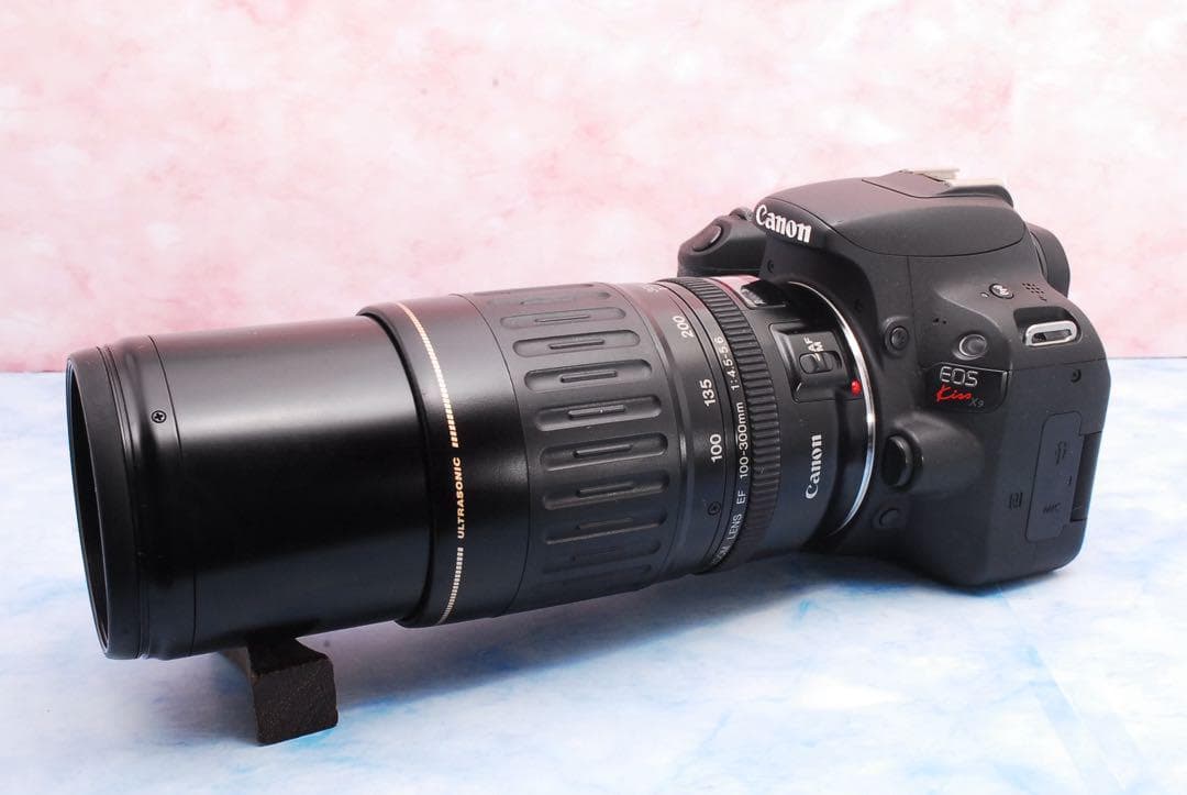 Canon kiss X9★転送OK★一眼レフカメラ★高性能STM＆超望遠