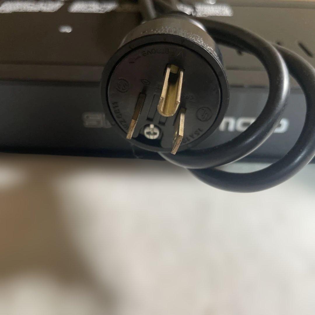 【動作未確認/希少】Crown D-45 パワーアンプ 海外プラグ ジャンク