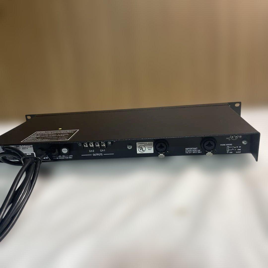 【動作未確認/希少】Crown D-45 パワーアンプ 海外プラグ ジャンク