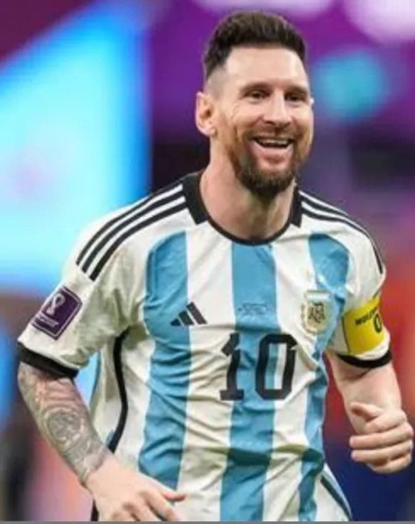アルゼンチン代表２０２２W杯決勝　マッチデイ付き＆ W杯パッチ付き メッシ＃１０