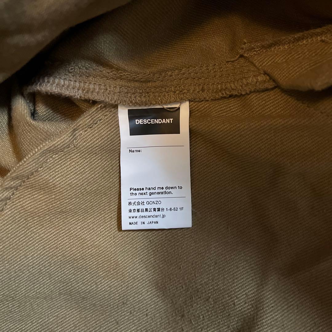 DESCENDANT ベージュ オーバーオール サイズ3