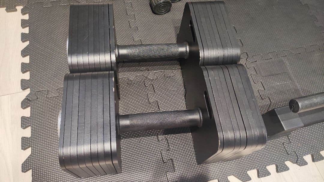 可変式ダンベル36キロ×2セット②