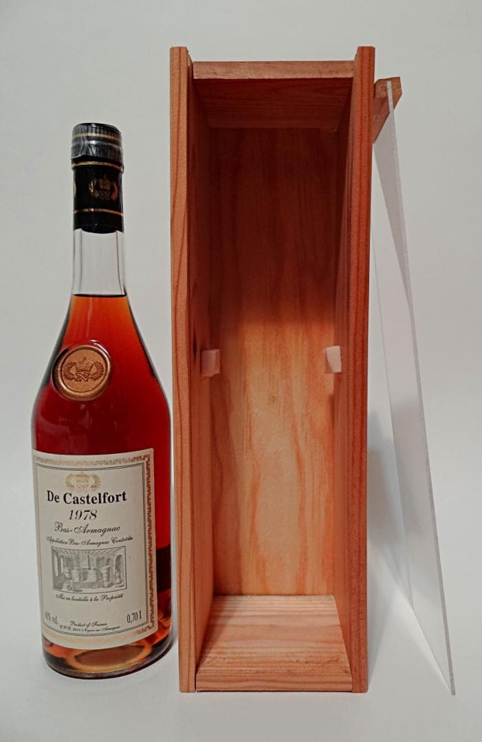 カステルフォール De Castelfort アルマニャック 1978年 木箱付