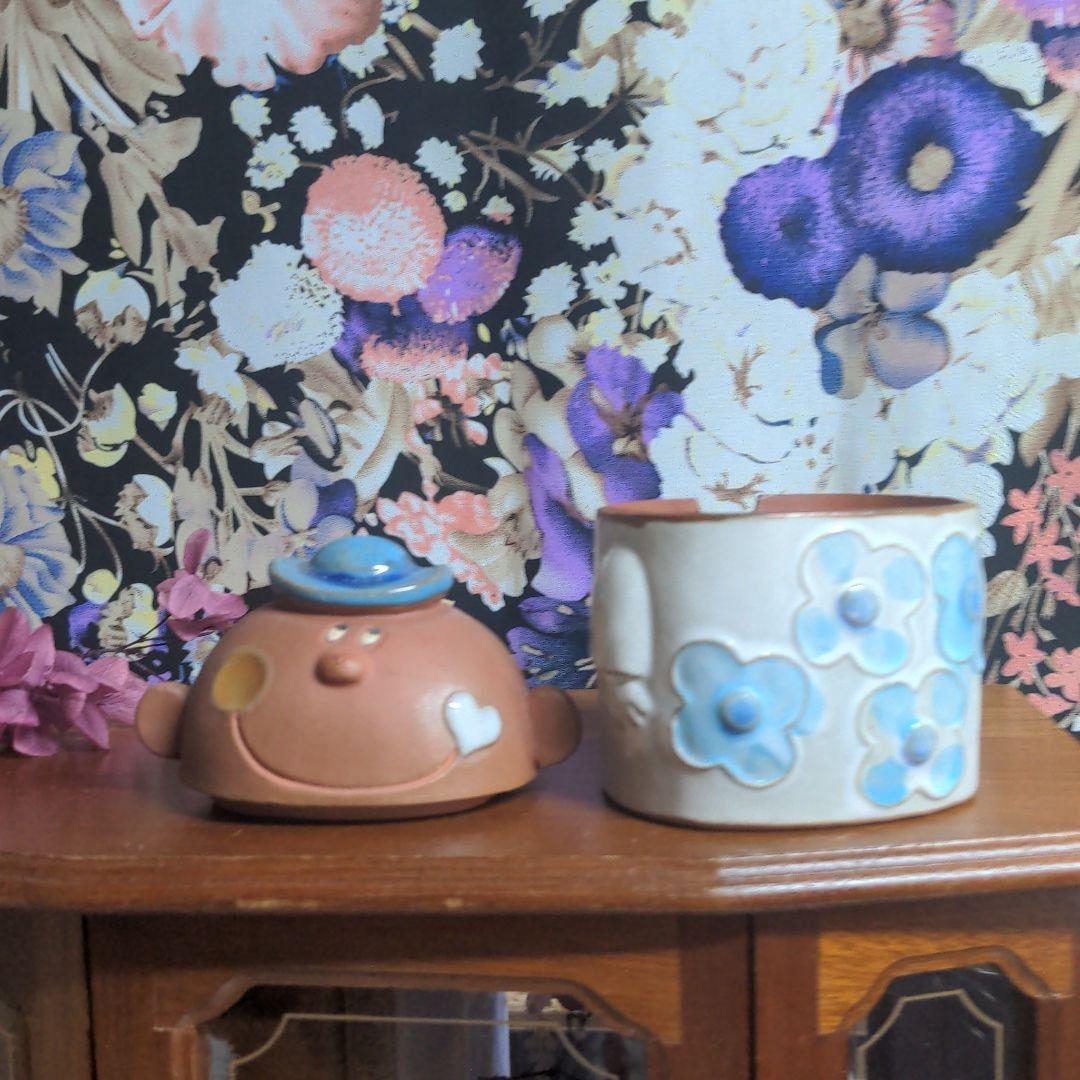 可愛いのが好き♡昭和度レトロ♡砂糖入れらしい陶器