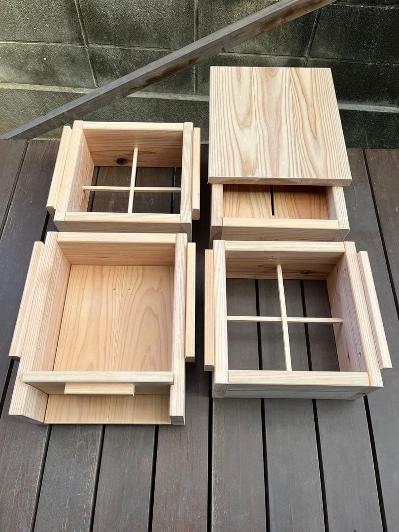 日本蜜蜂重箱式巣箱