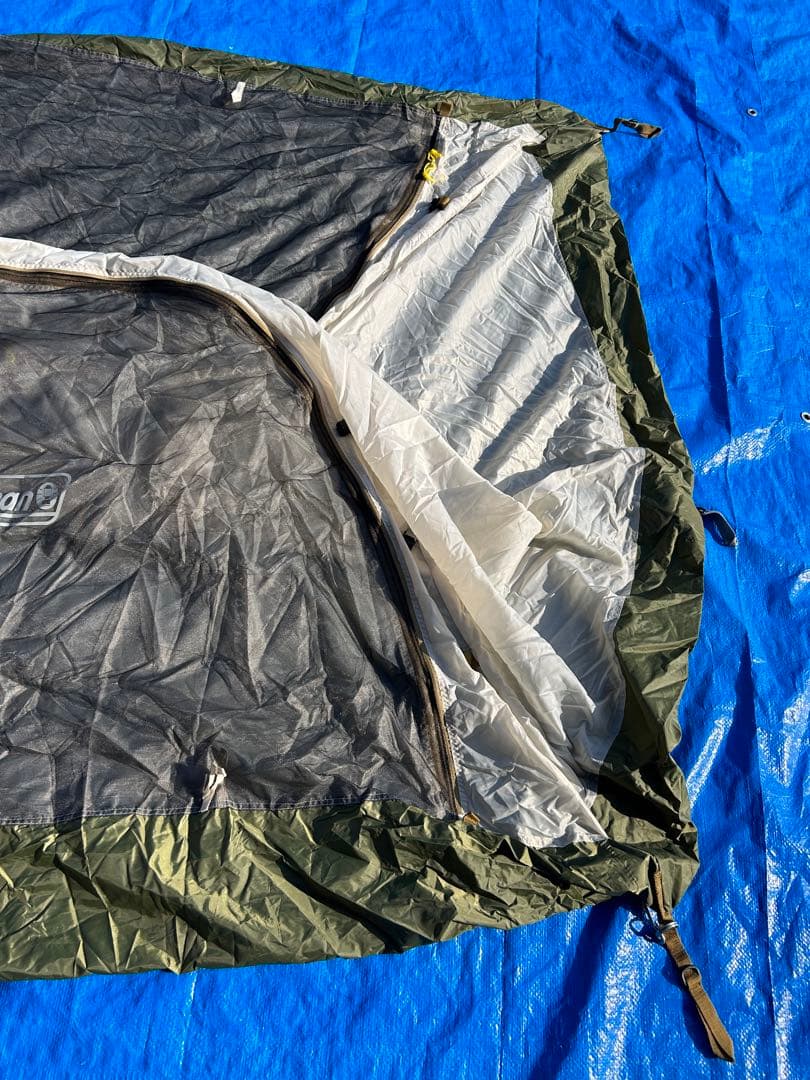 【美品】コールマン ツーリングドームLX オリーブ/サンド