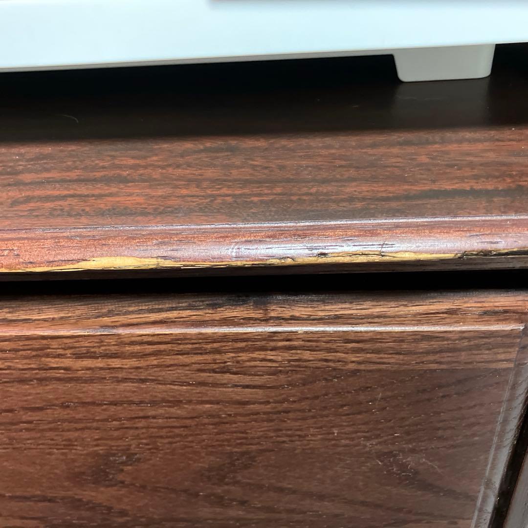 中古　アメリカ家具3段チェスト 引き出し収納家具 サイドチェスト