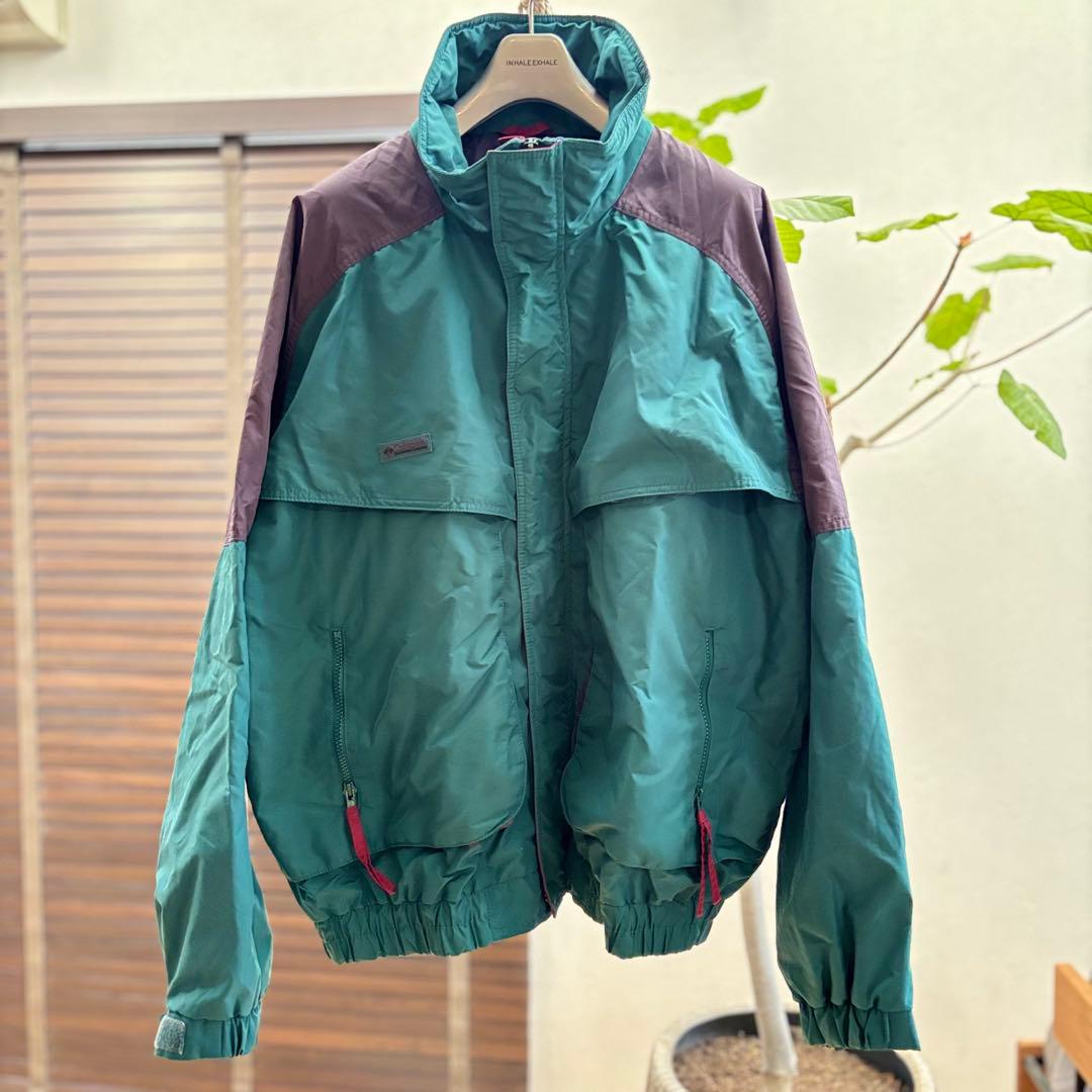 90s Columbia Powder Keg XL ナイロンJK Korea