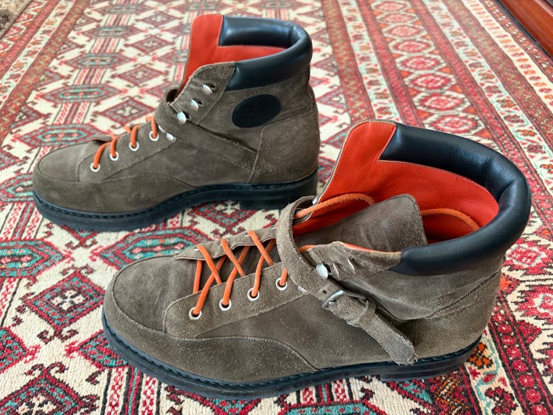 エルメス ハイキング マウンテンブーツ スエード