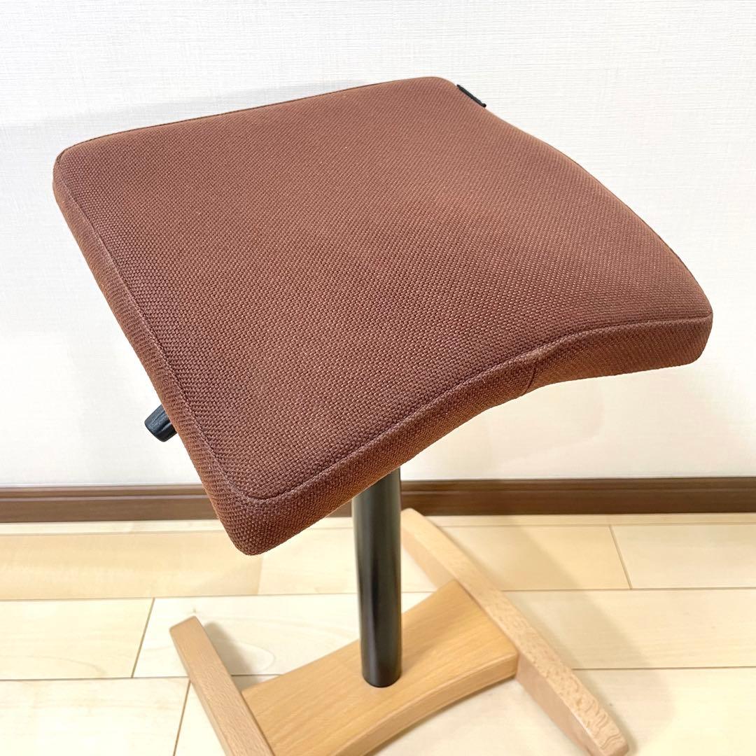 バランスラボ バランスチェア バランスシナジー ダークブラウン 中古品