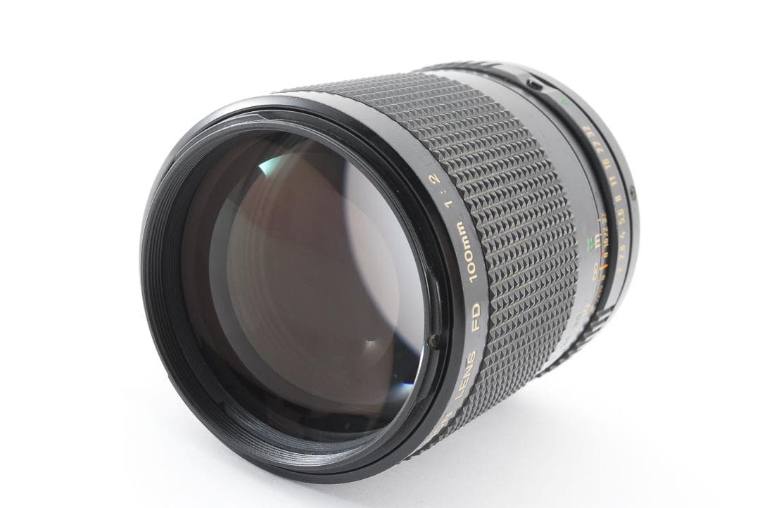 レンズ(単焦点) Canon New FD 100mm f/2 NFD MF Telephoto