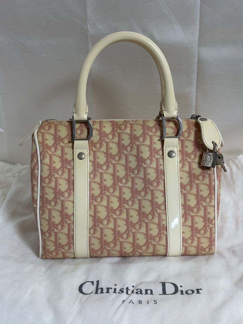 Christian Dior トロッター ミニボストン バッグ 正規品 希少