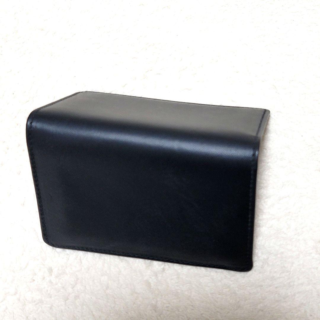 美品 ホワイトハウスコックス カードケース 名刺入れ レザー ブラック