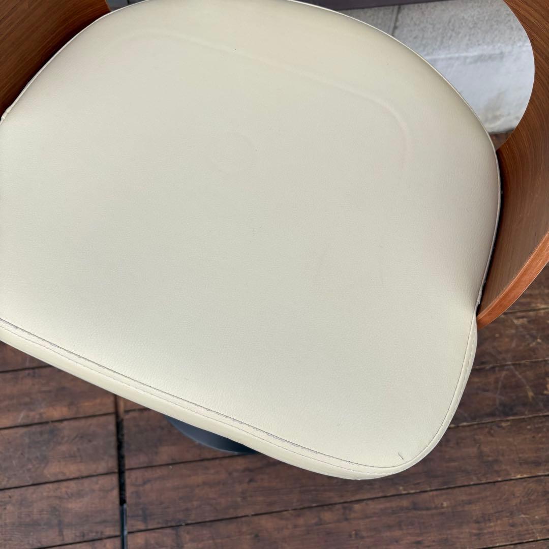 北欧レトロ ティアイアイ プライウッドカウンターチェア 木製フレームバーチェア