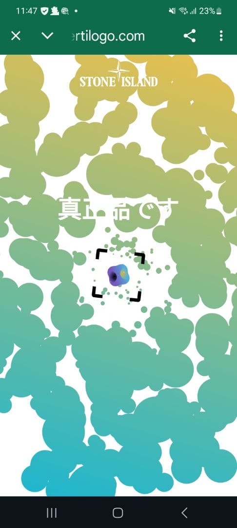 Stone  ストーンアイランド ラグラン 水色 トレーナー S