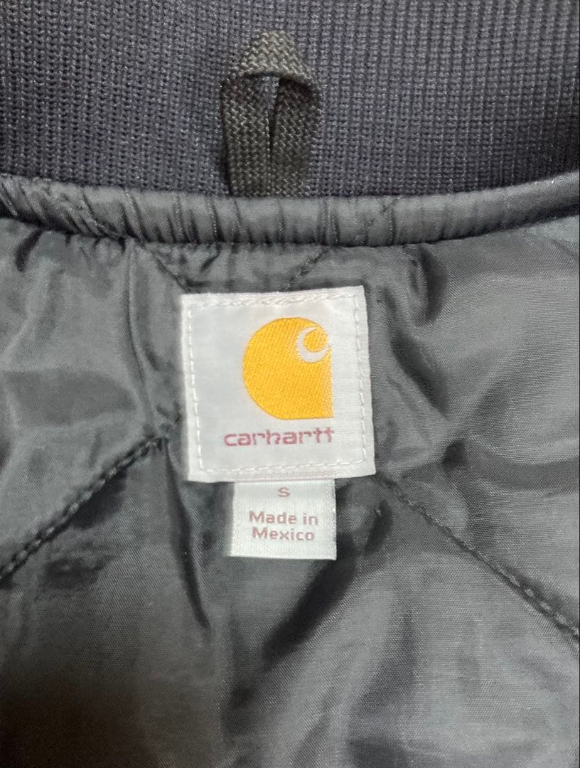 Carhartt カーハート ダックベスト ブラック メキシコ製 サイズS