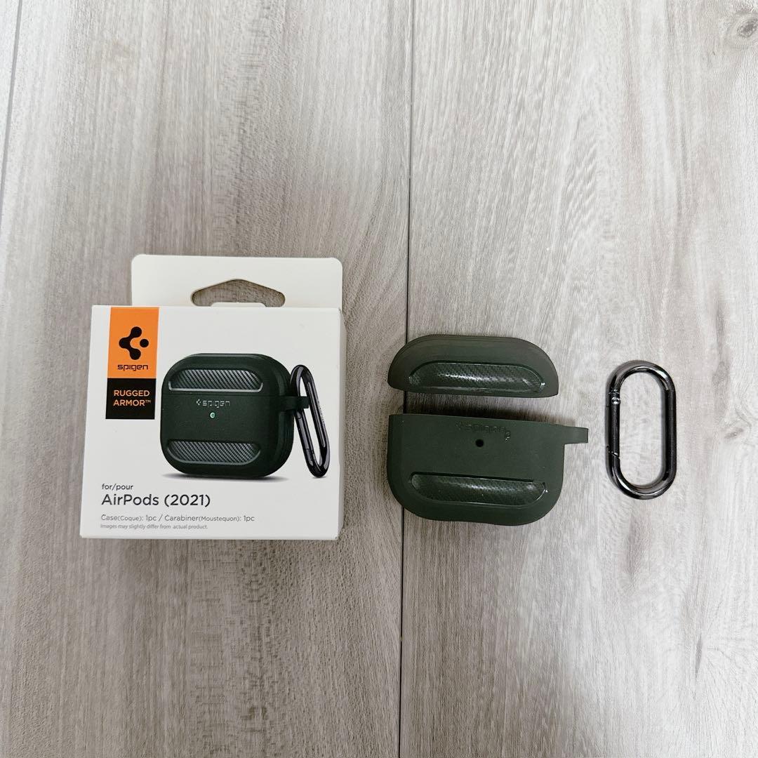 ◯Spigen Airpods 第3世代 ケース AirPods 3 ケース 耐