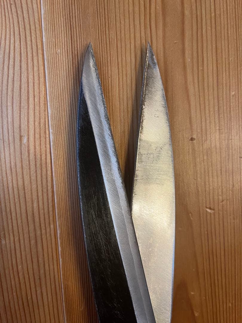 安広 大隅刃物 両手 刈込鋏 菊一文字