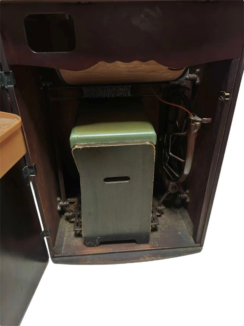 ブラザー 足踏みミシン &ミシン台 アンティーク