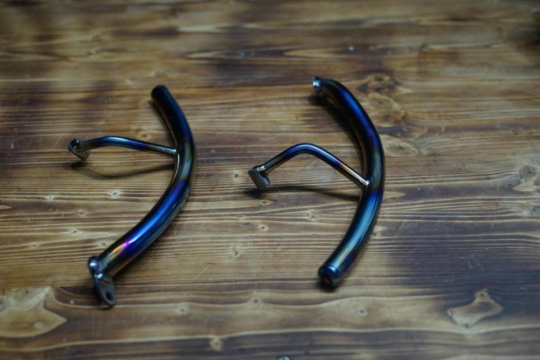 激レア　Z900RS 手曲げ　グラブバー　タンデムバーセット　JaviMotor