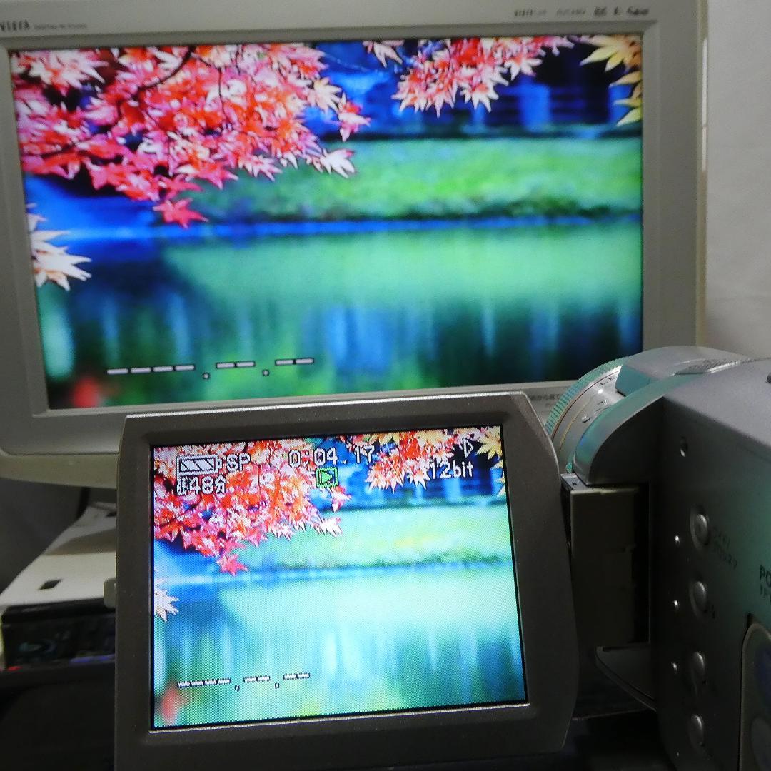 動作良好 パナソニック NV-GS400 MiniDVビデオDVDダビングに最適