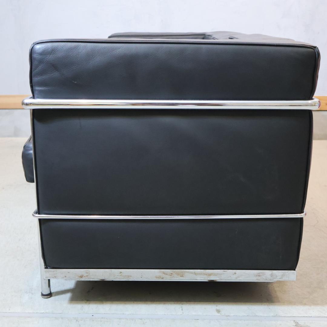 IDC OTSUKA 大塚家具 ル・コルビュジエ LC2 3人掛けソファ 3P