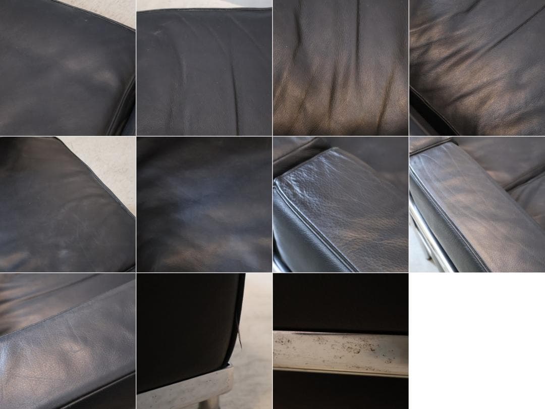 IDC OTSUKA 大塚家具 ル・コルビュジエ LC2 3人掛けソファ 3P