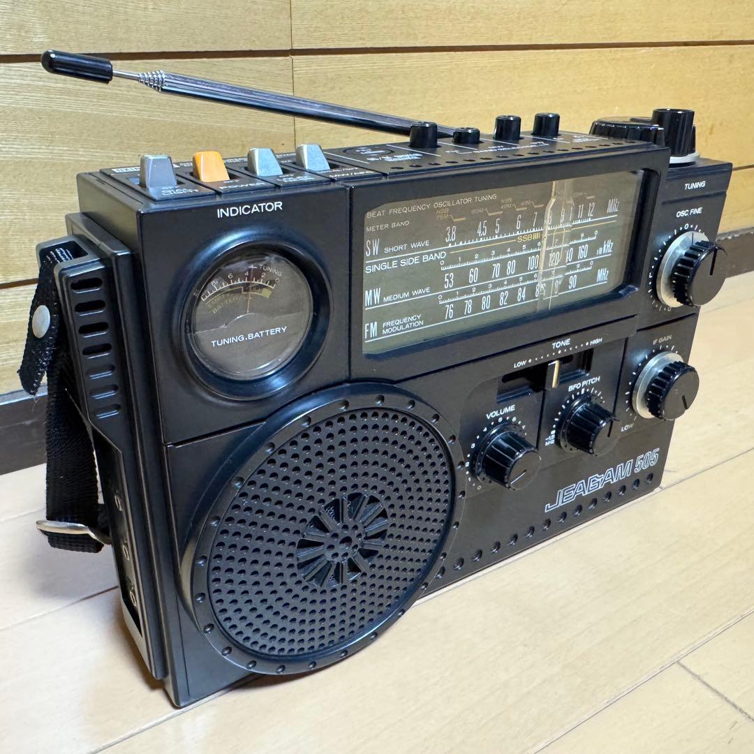 三菱　3バンドBCLラジオ　ジーガム505　JP-505 【ジャンク】