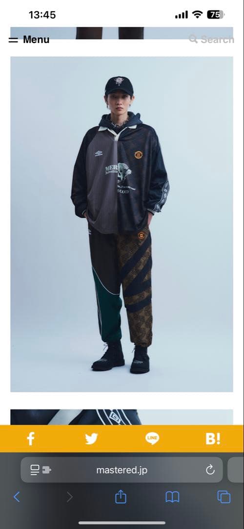 美品　Children of the discordance × UMBRO