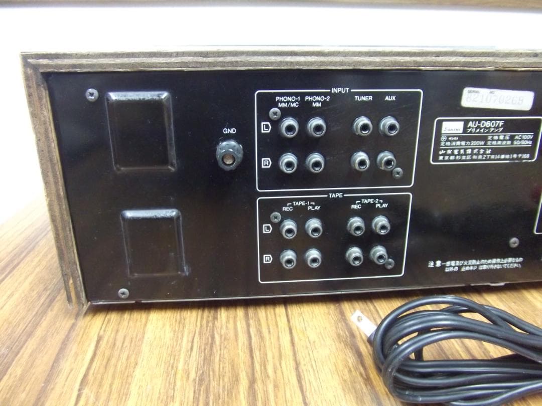 SANSUI （サンスイ） プリメインアンプ AU-D607F