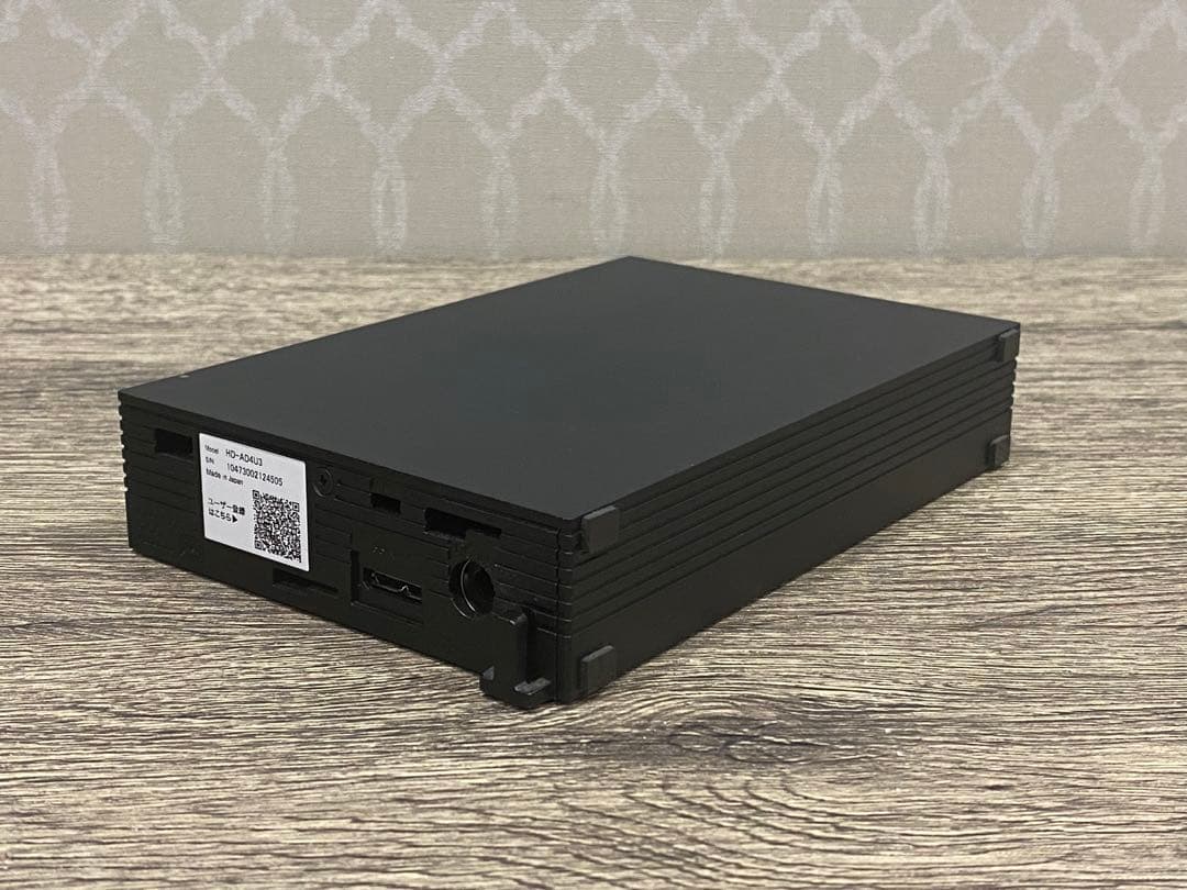 ✴️即購入不可コメント必須 BUFFALO 外付けHDD HD-AD4U3
