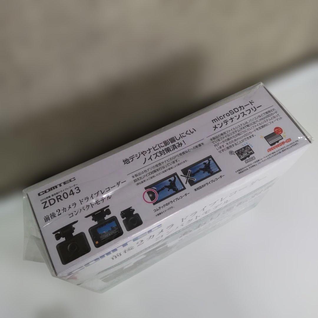 未開封・未使用品　コムテック　COMTEC　ドライブレコーダー　ZDR043