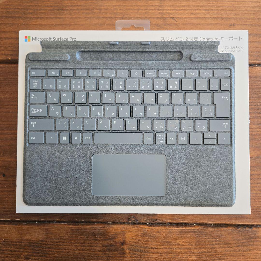 【純正】 surface Pro8,9,10,11,X対応タイプカバーキーボード