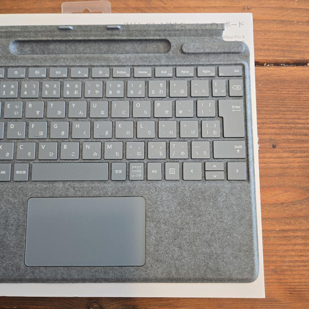 【純正】 surface Pro8,9,10,11,X対応タイプカバーキーボード