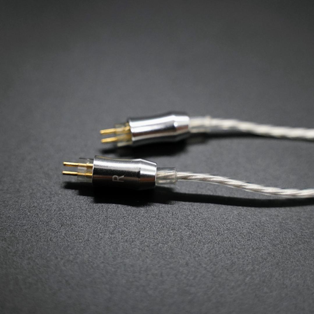ついに7N 超冷凍製単結晶銅銀メッキ！最高スペックリケーブル4.4mm/2pin