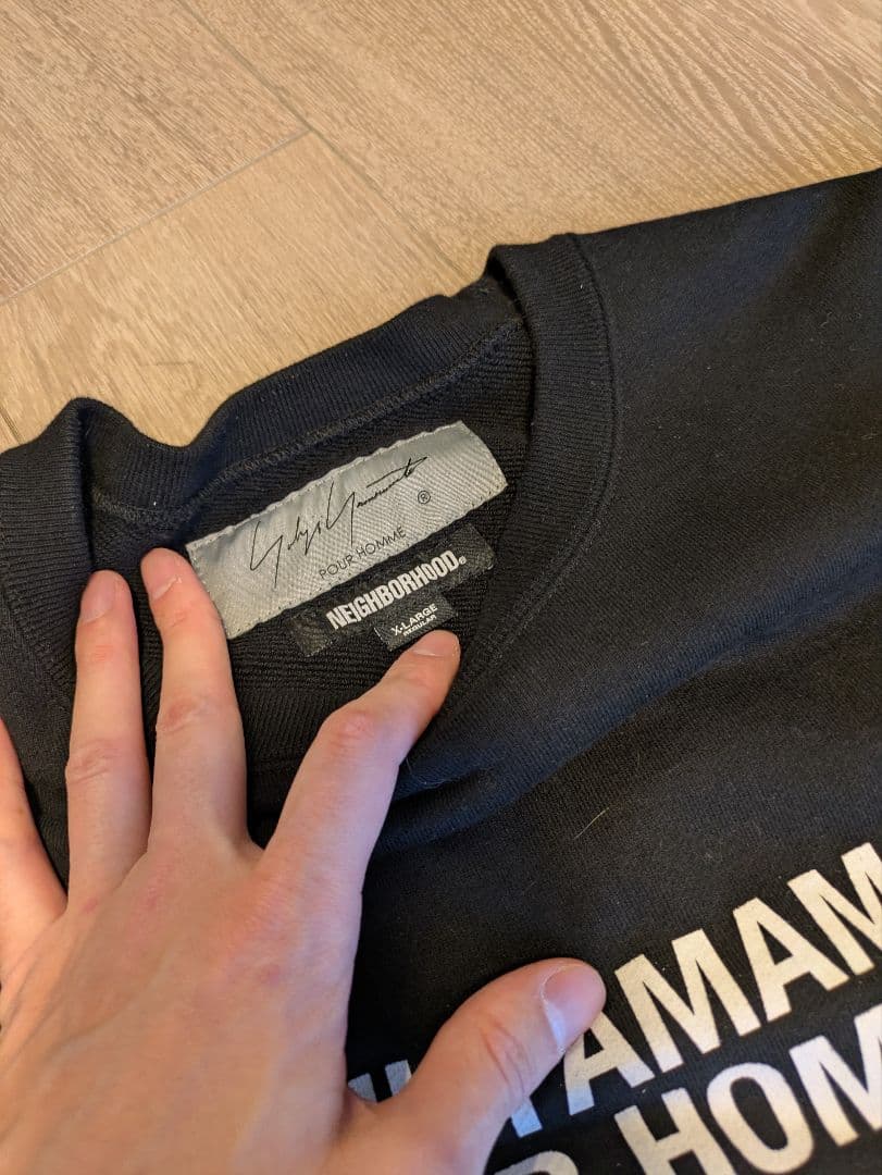 Yohji Yamamoto NEIGHBORHOODトレーナー xl