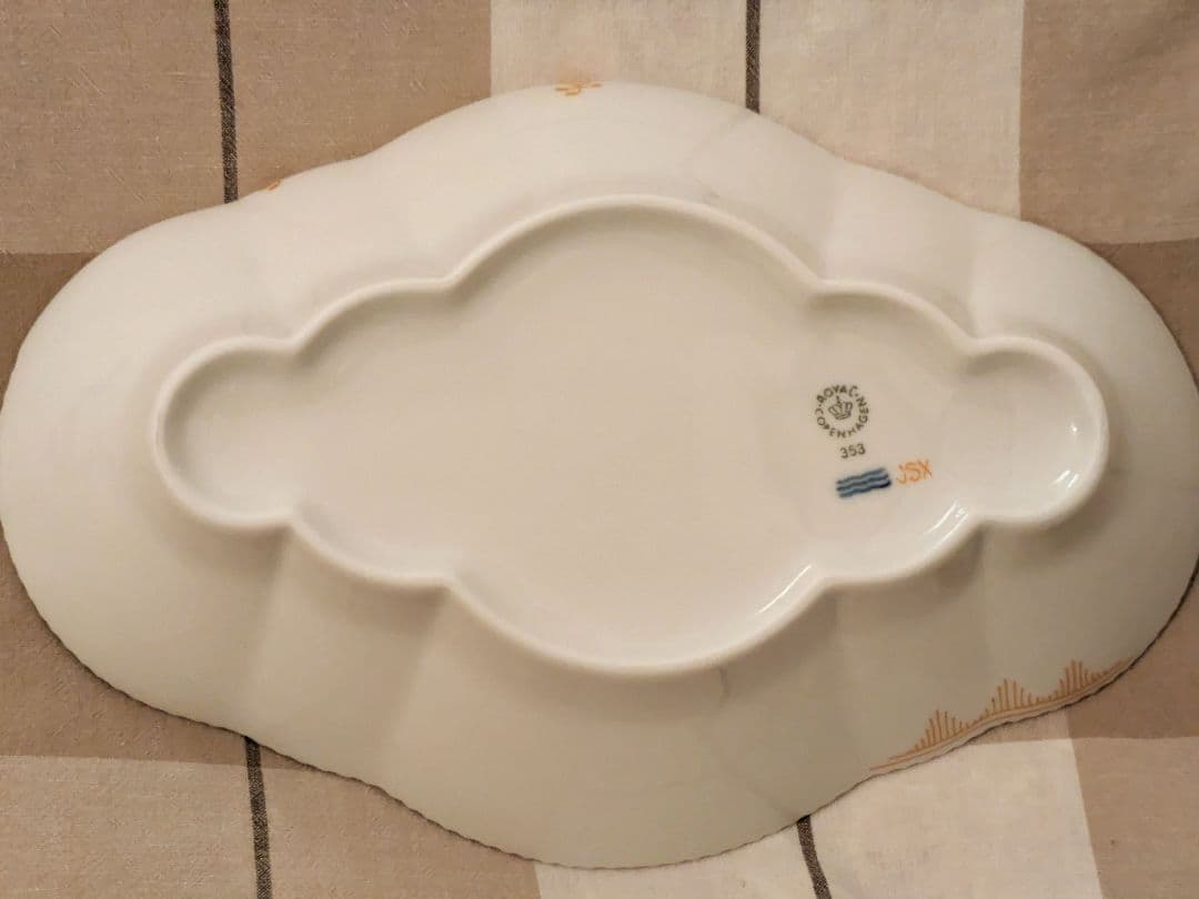 【TWG】ロイヤルコペンハーゲン マルチカラー エレメンツ オーバル 2枚