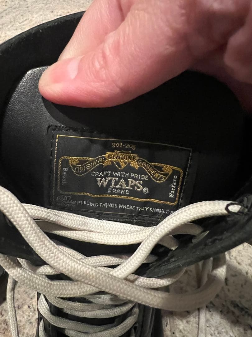 希少 WTAPS×Dr Martens×GBSKINS 10HOLE UK9